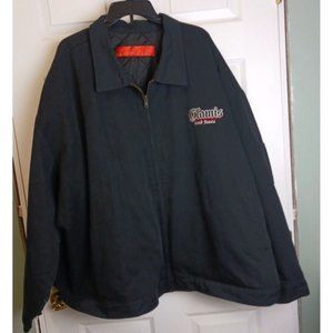 Red Kap Jacket Size 5XL Glamis Sand Dunes Technician Black Embroidered #H17